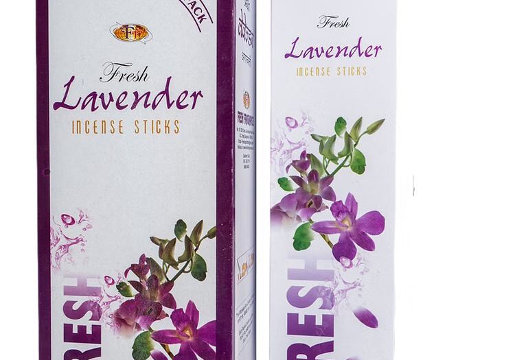 Floral incense packaging design