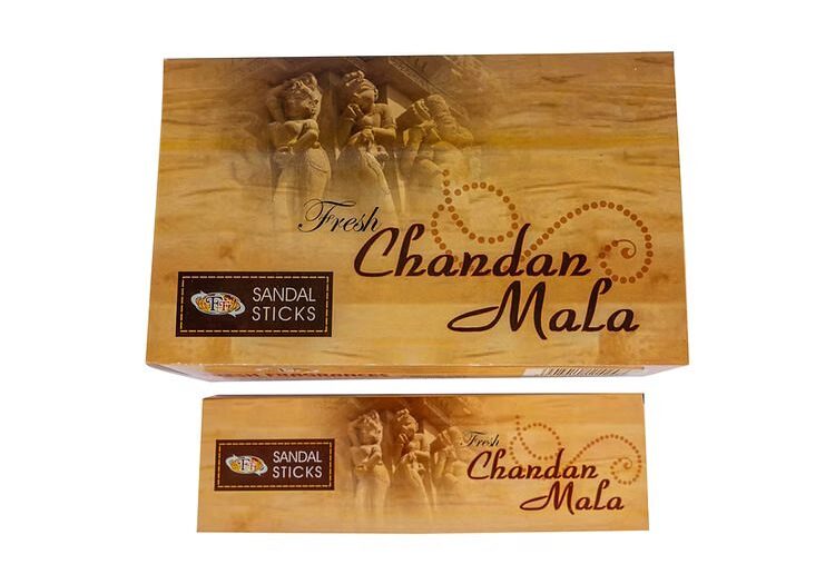 Sandalwood sticks packaging design